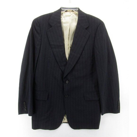 Paul Stuart Other - Paul Stuart Sport Coat 40 Blazer Pinstriped Business Jacket Preppy